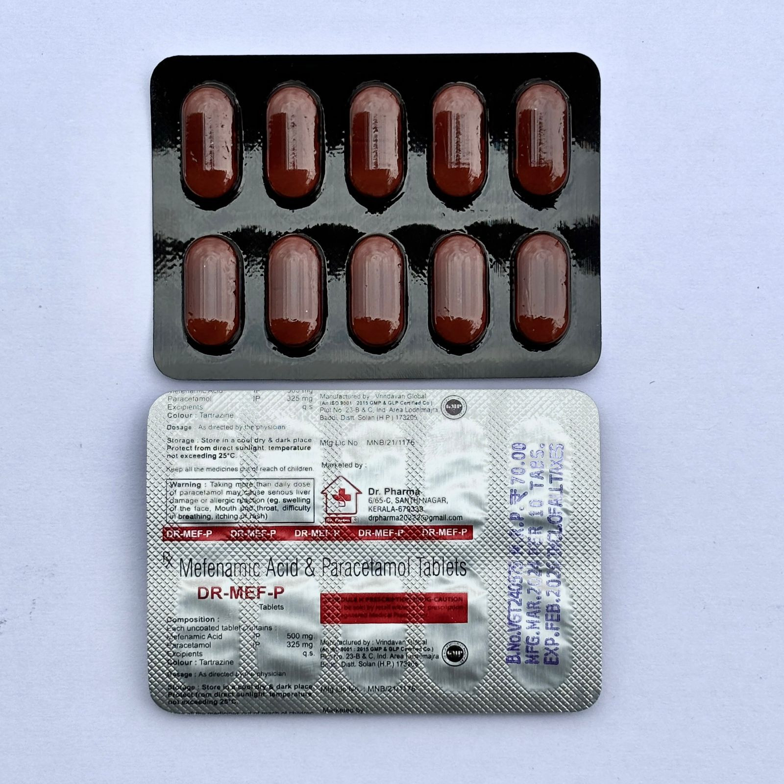 DR-MEF-P Tablet